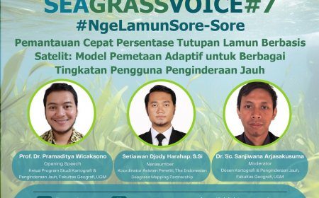 [4 Juli 2025] Webinar Pemantauan Cepat Presentase Tutupan Lamun Berbsis Satelit