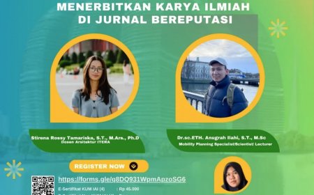 [5 Juli 2025] WEBINAR STRATEGI MENULIS & MENERBITKAN KARYA ILMIAH DI JURNAL BEREPUTASI