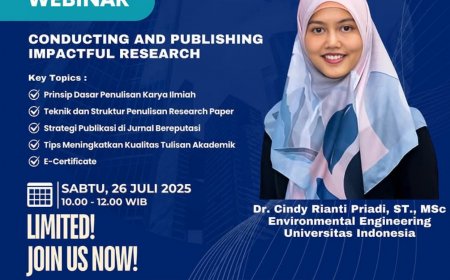 [26 Juli 2025] Webinar Conducting and Publishing Impactful Research