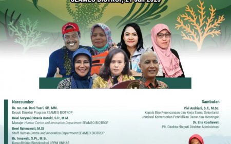 [ 21 Juli 2025 ] Webinar Pendekatan Bioteknologi untuk Eksplorasi Keanekaragaman Hayati Rumput Laut