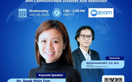 [July 30, 2025] Webinar Bridging Nutrition and Health: Functional Foods in Non-Communicable Diseases Risk Reduction