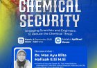 [ 4 September 2025 ] Webinar CHEMICAL SECURITY Engaging Scientists and Engineers to Reduce the Chemical Threat