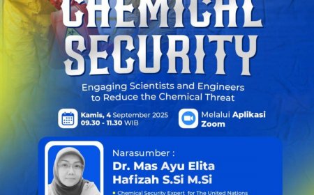 [ 4 September 2025 ] Webinar CHEMICAL SECURITY Engaging Scientists and Engineers to Reduce the Chemical Threat
