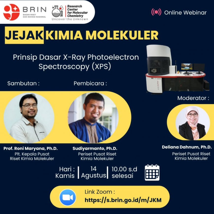 [14 Agustus 2025] Prinsip Dasar X-Ray Photoelectron Spectroscopy