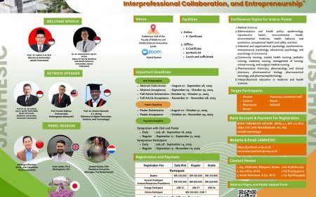 [November 11th - 12th, 2025] The 6th Jambi Medicine and Health Science International Conference (JAMHESIC 2025)