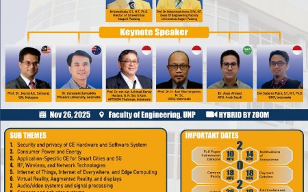 [26 November  2025] INTERNATIONAL CONFERENCE OF ELECTRICAL AND ELECTRONIC ENGINEERING 2025 (IC3E 2025)