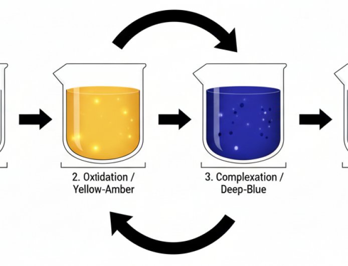 Tarian Kimia yang Tak Pernah Membosankan, Warna-warni Misterius Reaksi Osilasi Briggs-Rauscher