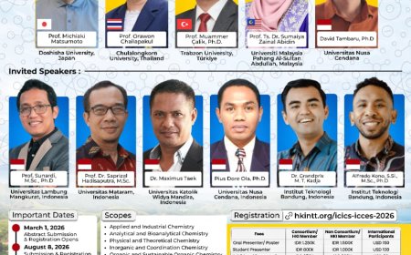 [September 9, 2026] The 14th International Conference of the Indonesian Chemical Society (ICICS) 2026 & International Conference on Chemistry Education and Science (ICCES)