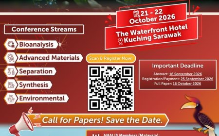 [October 21-22, 2026]  The 38th International Conference of Analytical Sciences 2026