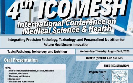 [August 5-6, 2026] THE 4th INTERNATIONAL CONFERENCE ON MEDICAL SCIENCE AND HEALTH (ICOMESH)