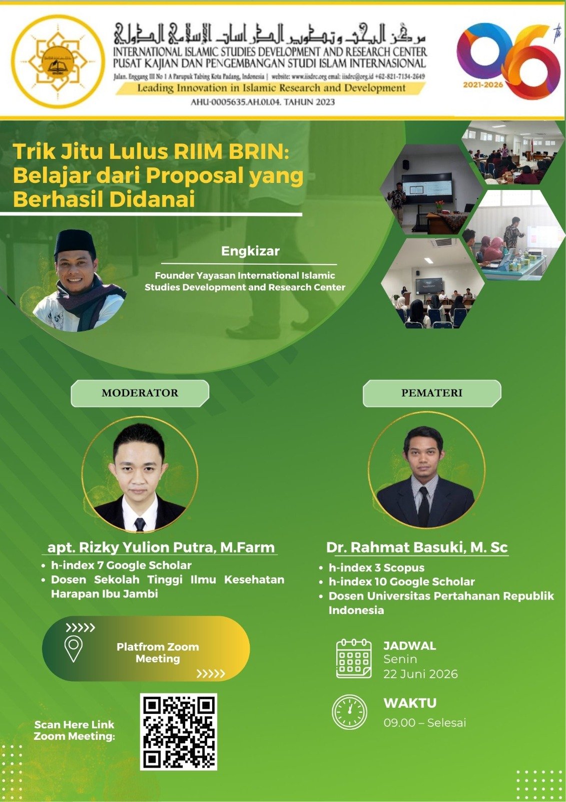 Workshop Penyusunan Proposal RIIM-BRIN 2026