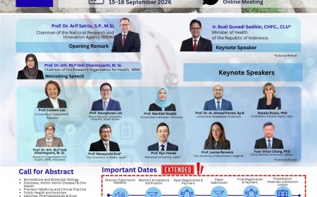 [15-16 Sept 2026] The 3rd International Conference for Health Research (ICHR) 2026